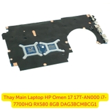 Mainboard HP Omen 17T-AN000 CPU i7-7700HQ VGA RX580 8GB zin chưa sửa chữa