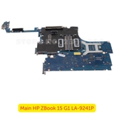 Main HP ZBook 15 G1 hỗ trợ RAM DDR3L tối đa 32GB