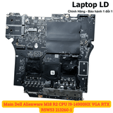 Mặt sau mainboard Dell Alienware M18 R2 CPU i9-14900HX VGA RTX