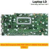Mặt sau mainboard Dell Inspiron 5491 5591 CPU i7-10510U mã 17859-1