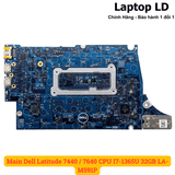 Mặt sau mainboard Dell Latitude 7440 / 7640 CPU i7-1365U RAM 32GB