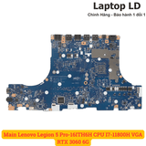 Mặt sau mainboard Lenovo Legion 5 Pro-16ITH6H CPU i7-11800H VGA RTX 3060