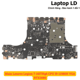Mặt sau mainboard Lenovo Legion 7-16ITHg6 CPU i9-11980H VGA RTX 3080