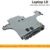 Mặt sau mainboard Lenovo Legion Y740-15IRHg CPU i7-9750H VGA RTX 2060