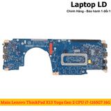 Mặt sau mainboard Lenovo ThinkPad X13 Yoga Gen 2 CPU i7-1165G7 RAM 16GB