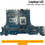 Mặt trước main ASUS ROG Strix G733ZS CPU i7 / i9 VGA RTX 3070Ti