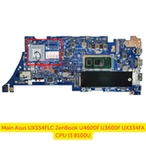 Mặt Trước Main Asus UX334FLC ZenBook U4600F U3600F UX334FA i3-8100U Chính Hãng