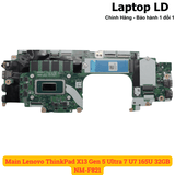 Mặt trước main Lenovo ThinkPad X13 Gen 5 CPU Ultra 7 165U RAM 32GB