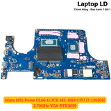 Mặt trước main MSI Pulse GL66 11UCK CPU i7-12650H VGA RTX 3050