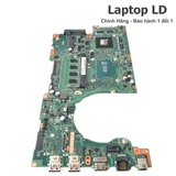 Mặt trước bo mạch chủ Asus K501LX hiển thị chipset và linh kiện