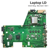 Mặt trước bo mạch chủ Asus X551CA hiển thị đầy đủ linh kiện