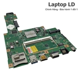 Mặt trước bo mạch chủ Asus X553MA hiển thị đầy đủ linh kiện