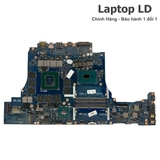 Mặt trước bo mạch chủ Dell Alienware 15 R3 hiển thị đầy đủ chipset và linh kiện