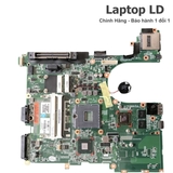 Mặt trước bo mạch chủ HP EliteBook 8570P hiển thị chipset và linh kiện