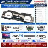 Test kiểm tra main Apple MacBook Pro 15 A1707 2.6GHz