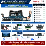 Test kiểm tra main Dell XPS 15 9520 i7-12700H