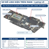 Tổng thể mainboard Apple MacBook Pro 13 A2289 2020 mã 820-01987-A