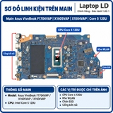 Tổng thể mainboard Asus VivoBook F1704VAP X1605VAP X1504VAP