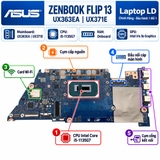 Tổng thể mainboard Asus ZenBook Flip 13 UX363EA UX371E