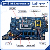 Tổng thể mainboard Dell Latitude 7440 7640 mã LA-M591P