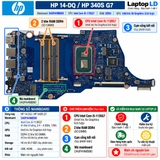 Tổng thể mainboard HP 14-DQ 340S G7 mã DA0PAHMB8I0