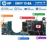 Tổng thể mainboard HP Envy 13-BA LA-J471P LA-J472P