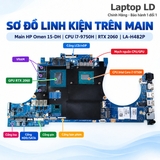 Tổng thể mainboard HP Omen 15-DH mã LA-H482P