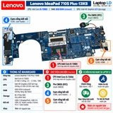 Tổng thể mainboard Lenovo IdeaPad 710S Plus-13IKB