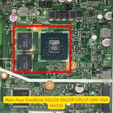 Khu Vực CPU Trên Main Asus VivoBook X512JA X512JP i7-10th Chính Hãng