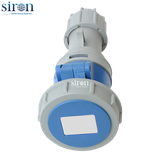 Ổ cắm di động xanh chuẩn IP67 2P+E 6h 16A 220~250V Siron S67F36-16B1