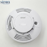 Báo khói độc lập tại chỗ dùng PIN 9VDC âm lượng 85dB Siron SR-SM102