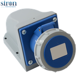 Ổ cắm lắp nổi màu xanh IP67 2P+E 6h 32A 220~250V Siron S67S36-32B1