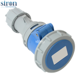 Ổ cắm di động xanh chuẩn IP67 2P+E 6h 16A 220~250V Siron S67F36-16B1