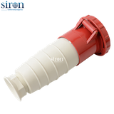 Ổ cắm lắp di động màu đỏ IP67 3P+E 6h 63A 380~415V Siron S67F46-63R1