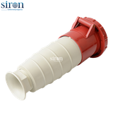 Ổ công nghiệp di động đỏ IP67 3P+N+E 6h 63A 220~415V Siron S67F56-63R1
