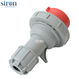 Phích cắm di động màu đỏ IP67 3P+N+E 6h 32A 220~415V Siron P67F56-32R1
