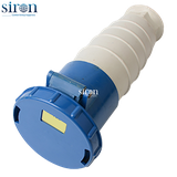 Ổ công nghiệp di động xanh IP67 2P+E 6h 63A 220~250V Siron S67F36-63B1