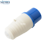 Phích cắm di động màu xanh IP44 2P+E 6h 16A 220~250V Siron P44F36-16B1
