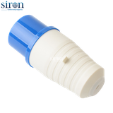 Phích cắm di động màu xanh IP44 2P+E 6h 32A 220~250V Siron P44F36-32B1