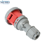 Ổ cắm di động chống nướcđỏ IP67 3P+E 6h 32A 380~415V Siron S67F46-32R2