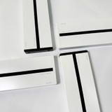 Thanh ray Track socket lắp nổi 60 cm màu trắng Siron TF1006