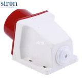 Phích cắm lắp nổi màu đỏ IP44 3P+N+E 6h 16A 220~415V Siron P44S56-16R1