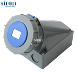 Ổ cắm lắp nổi màu xanh IP67 2P+E 6h 63A 220~250V Siron S67S36-63B3