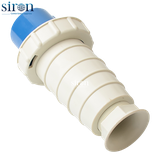 Phích cắm di động xanh IP67 2P+E 6h 125A 220~250V Siron P67F36-125B1