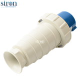 Phích cắm di động màu xanh IP67 2P+E 6h 63A 220~250V Siron P67F36-63B1