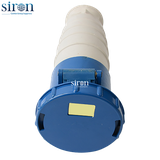 Ổ cắm di động màu xanh IP67 2P+E 6h 125A 220~250V Siron S67F36-125B1