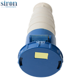 Ổ công nghiệp di động xanh IP67 2P+E 6h 63A 220~250V Siron S67F36-63B1