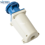 Ổ cắm lắp nổi màu xanh IP67 2P+E 6h 125A 220~250V Siron S67S36-125B1