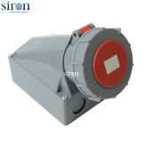 Ổ cắm nổi màu đỏ IP67 3P+E 6h 125A 380~415V Siron S67S46-125R2