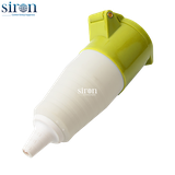 Ổ công nghiệp di động vàng IP44 2P+E 4h 32A 110~130V Siron S44F34-32Y2